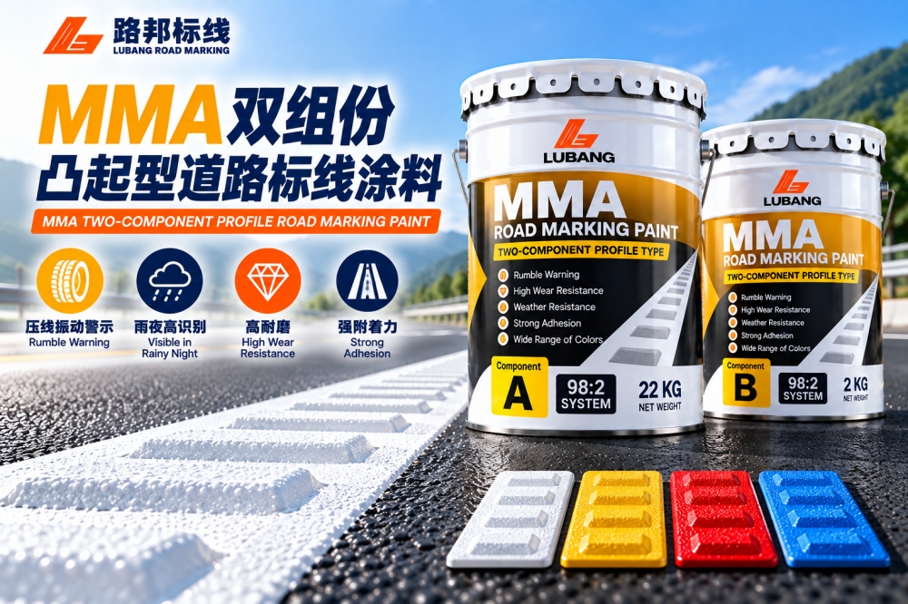 双组份标线涂料凸起型