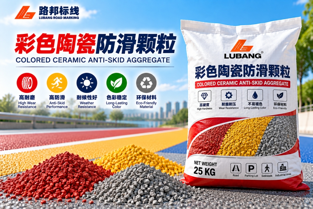 彩色陶瓷防滑颗粒